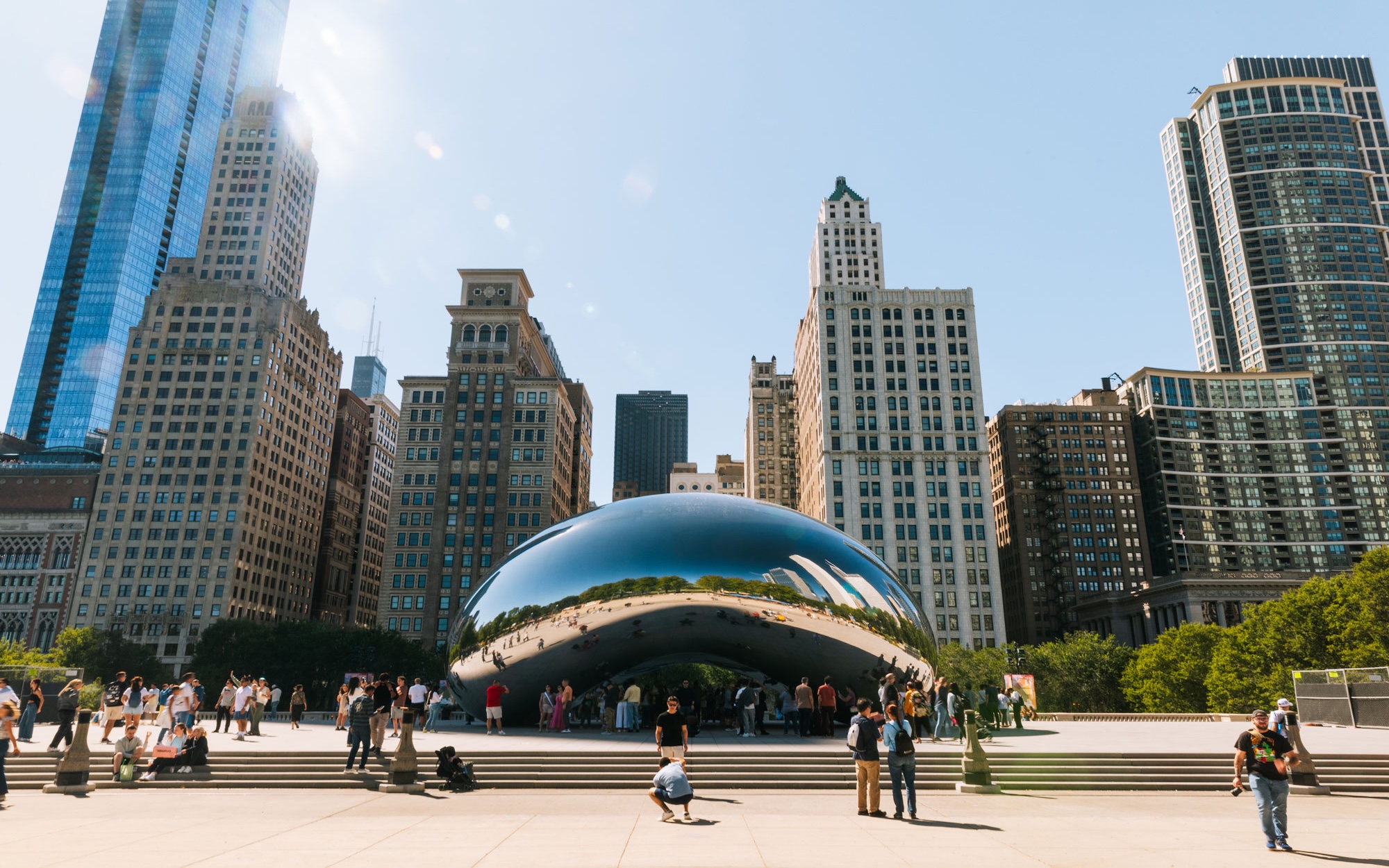 Image of the Cloud Gate in the Chicago Loop courtesy of Faith Decker.